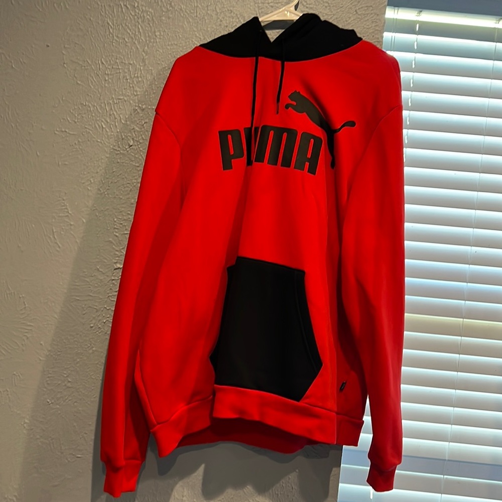 Red Puma Hoodie